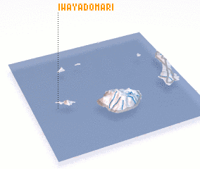 3d view of Iwayadomari