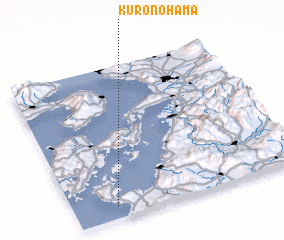 3d view of Kuronohama