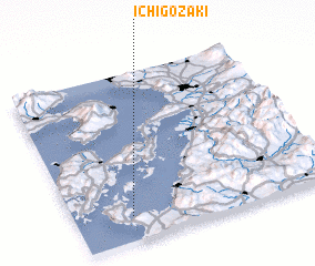 3d view of Ichigozaki