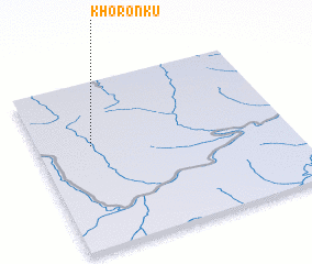 3d view of Khoronku