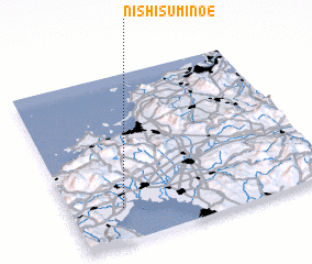 3d view of Nishi-suminoe