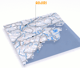 3d view of Aoji-ri
