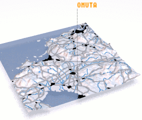 3d view of Ōmuta