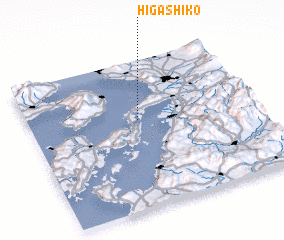 3d view of Higashikō