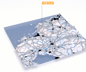 3d view of Akama