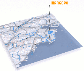 3d view of Hwangŏp\