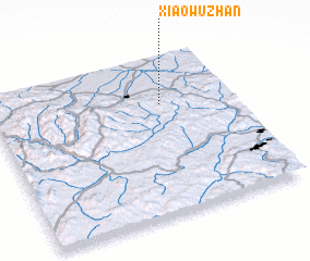 3d view of Xiaowuzhan