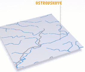 3d view of Ostrovskoye