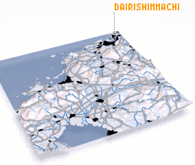 3d view of Dairi-shimmachi