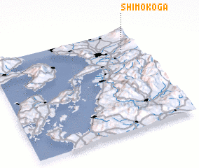 3d view of Shimo-koga