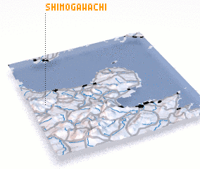 3d view of Shimo-gawachi