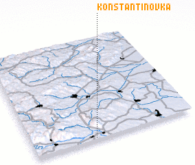 3d view of Konstantinovka