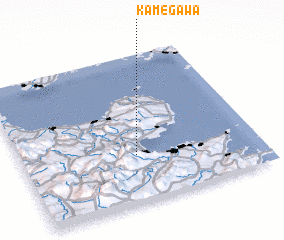 3d view of Kamegawa