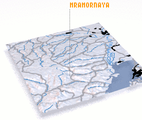 3d view of Mramornaya