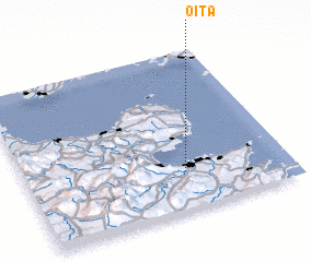 3d view of Ōita