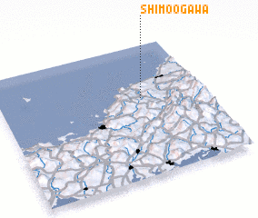 3d view of Shimo-ogawa