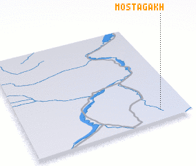 3d view of Mostagakh
