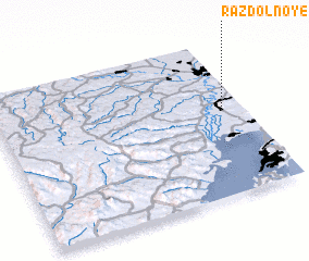 3d view of Razdol\