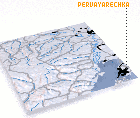 3d view of Pervaya Rechka