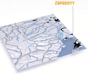 3d view of Zapadnyy