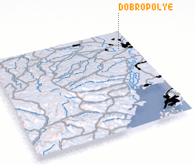 3d view of Dobropol\