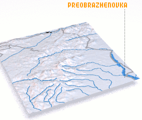 3d view of Preobrazhenovka