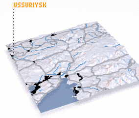 3d view of Ussuriysk