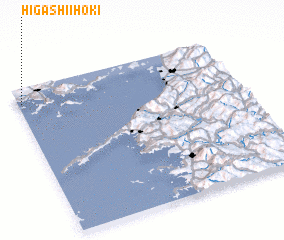 3d view of Higashi-ihoki