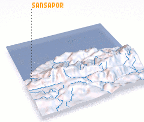 3d view of Sansapor