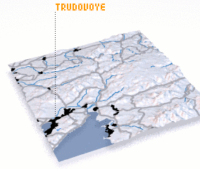 3d view of Trudovoye