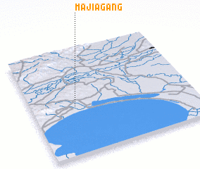 3d view of Majiagang