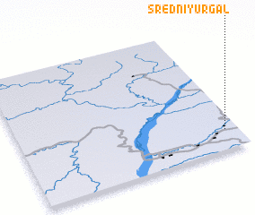 3d view of Sredniy Urgal