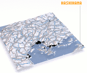 3d view of Hashihama