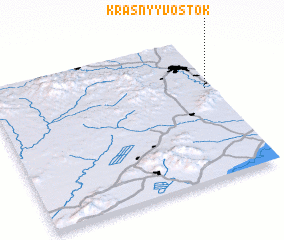 3d view of Krasnyy Vostok