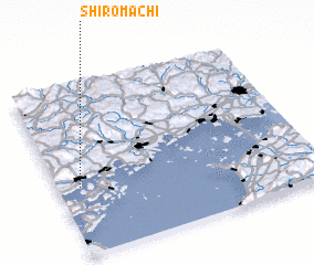 3d view of Shiromachi