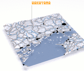 3d view of Wakayama