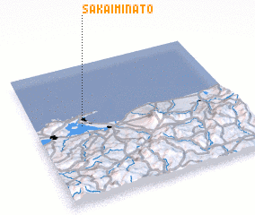 3d view of Sakaiminato