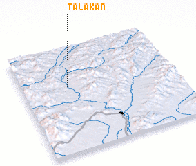 3d view of Talakan