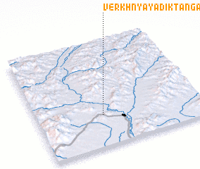 3d view of Verkhnyaya Diktanga