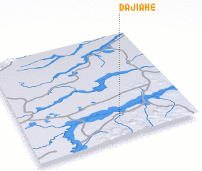 3d view of Dajiahe