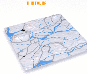 3d view of Nikitovka