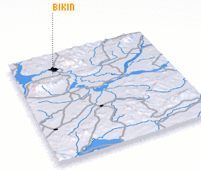 3d view of Bikin