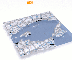 3d view of Akō