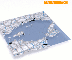 3d view of Nishi-shimmachi