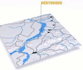 3d view of Venyukovo