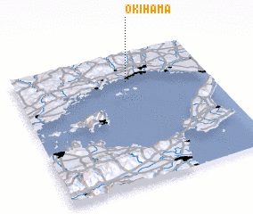 3d view of Okihama