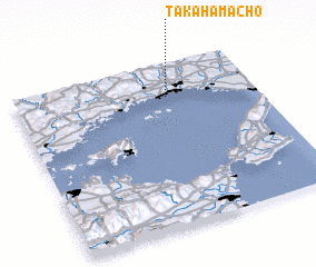 3d view of Takahamachō