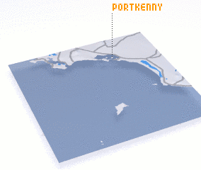 3d view of Port Kenny