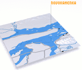 3d view of Novo-Kamenka