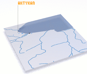 3d view of Aktykan